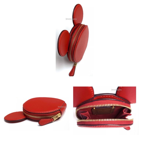 AUTH.COACH X Keith Harling| Glovetanned Leather Purse/Coin Purse & KS. Earrings - Picture 10 of 13